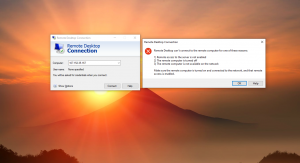rdp error