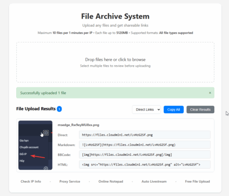 File Archive System